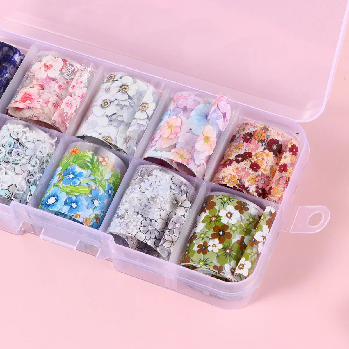 

Stylish Nail Art Stickers Kits Lightweight Durable DIY Manicure Supplies Nails Decor naments For Natural Artificial Nails Women