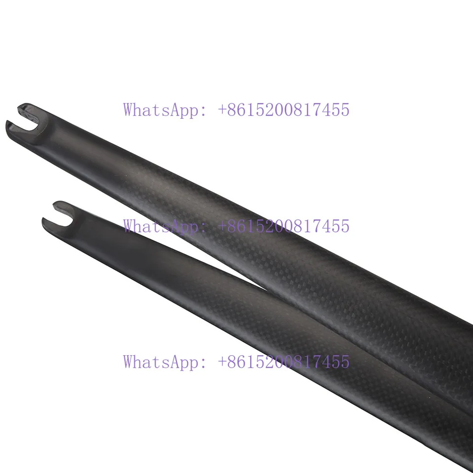 Horquilla Delantera De Fibra De Carbono T800 Para Bicicleta De Carretera | 700C | Freno De Disco O Llanta | Liberación Rápida | Peso 430g | Color Negro/Burdeos/Púrpura