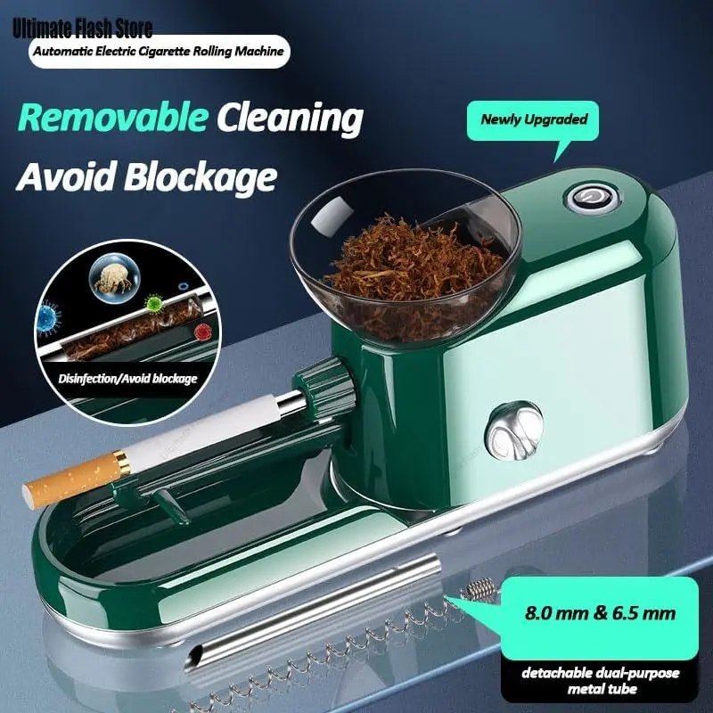 المخاريط الكهربائية آلة المتداول محمل أوتوماتيكي المحمولة قبل توالت المخاريط ملء التبغ التدخين الملك حجم 65 مللي متر 80 مللي متر حاقن #4