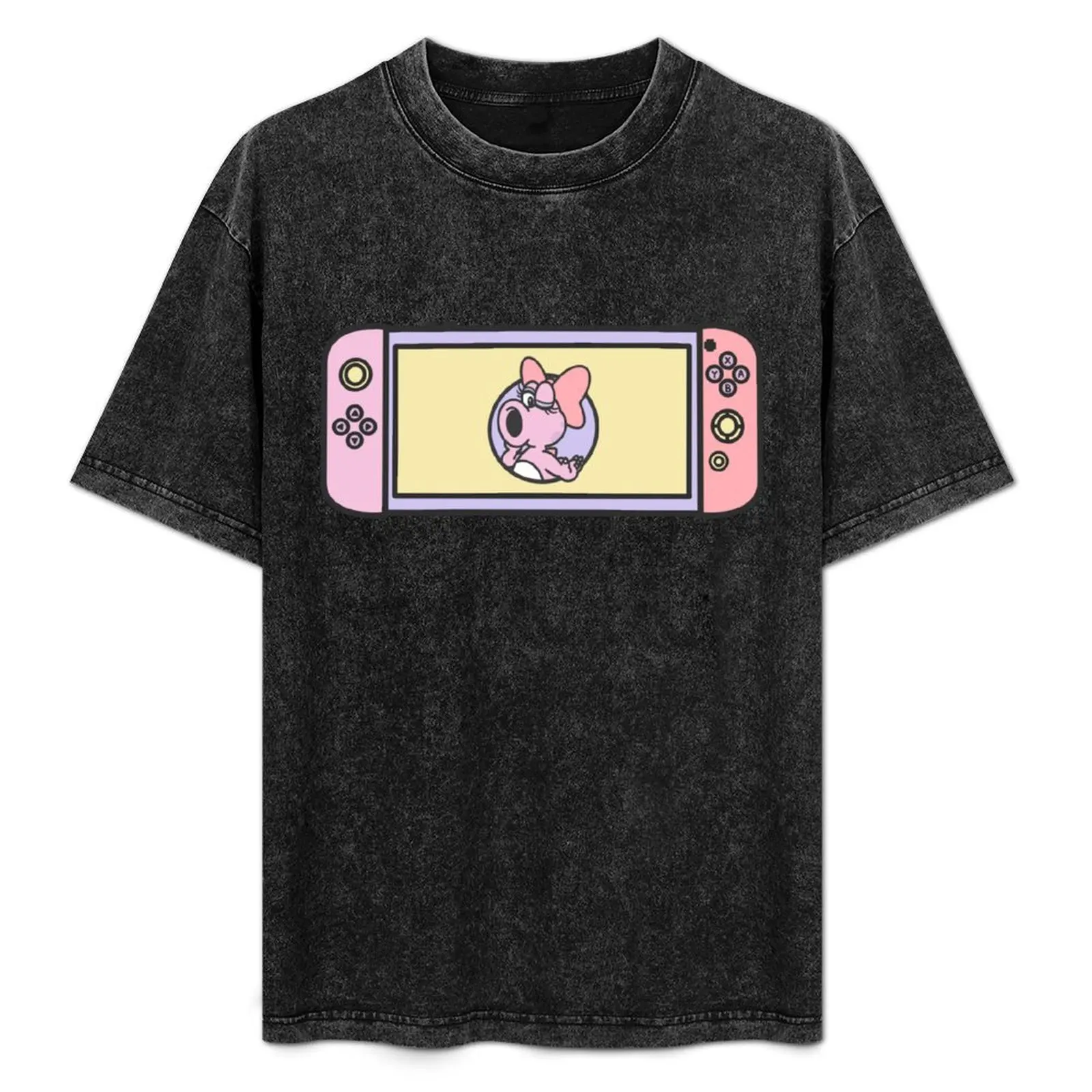 

Birdo Switch T-Shirt Plus Size Loose Short Sleeve Top