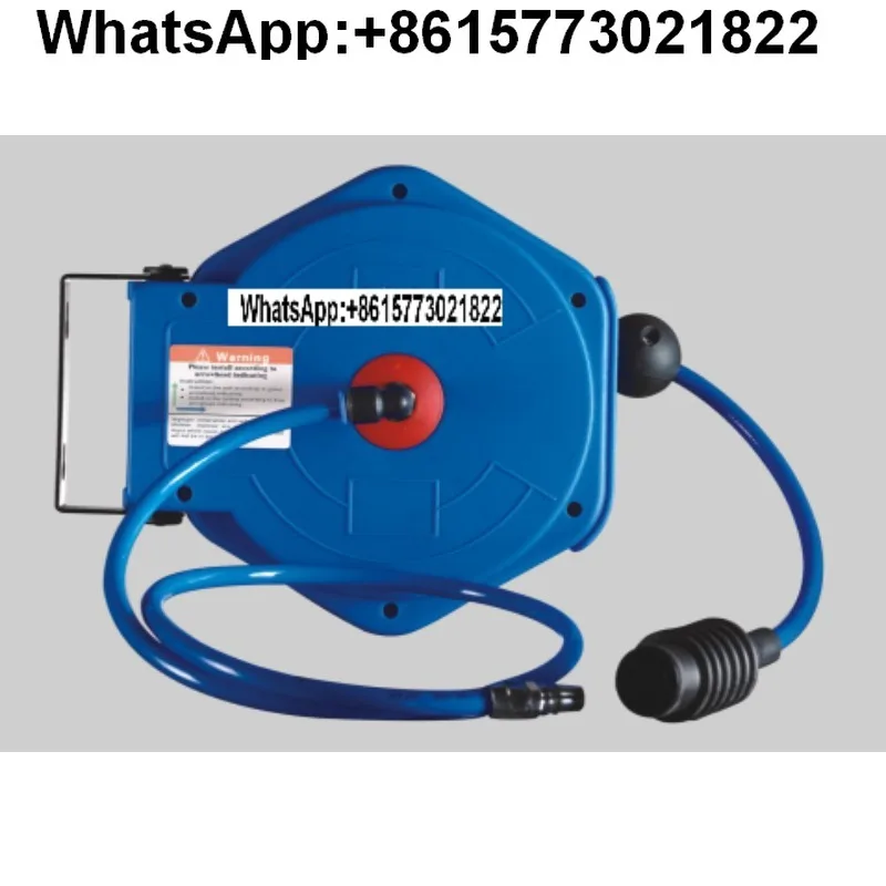 

Air drum Taiwan pipe reel mini micro trachea self-locking quick connection PU pipe trachea pneumatic 6 meters 8 meters