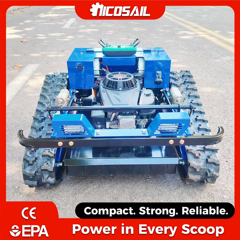 

European Hot Sale Customizable QL600 Crawler Lawn Mower Z Vertical Lift For Tall Dense Grass