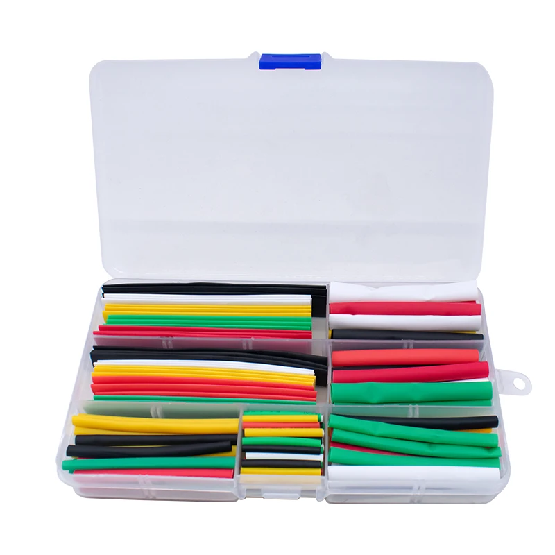 LIZAO Heat Shrink Tubing Assortment Kit Multicolor 2/3/4/5/6/8/10mm Heat Shrinkable Cable Sleeve for Wiring