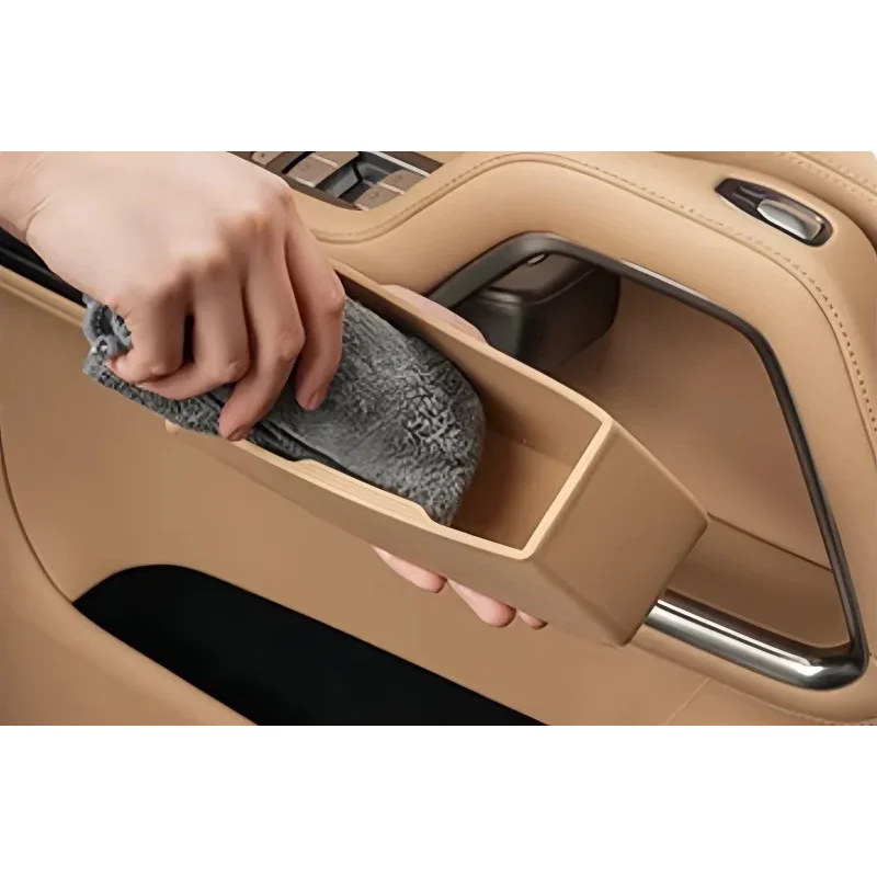 for BYD Leopard 8 Car Door Storage Box| Custom Modified Silicone Organizer| Non-Slip Door Slot Interior Upgrade| Plug & Play