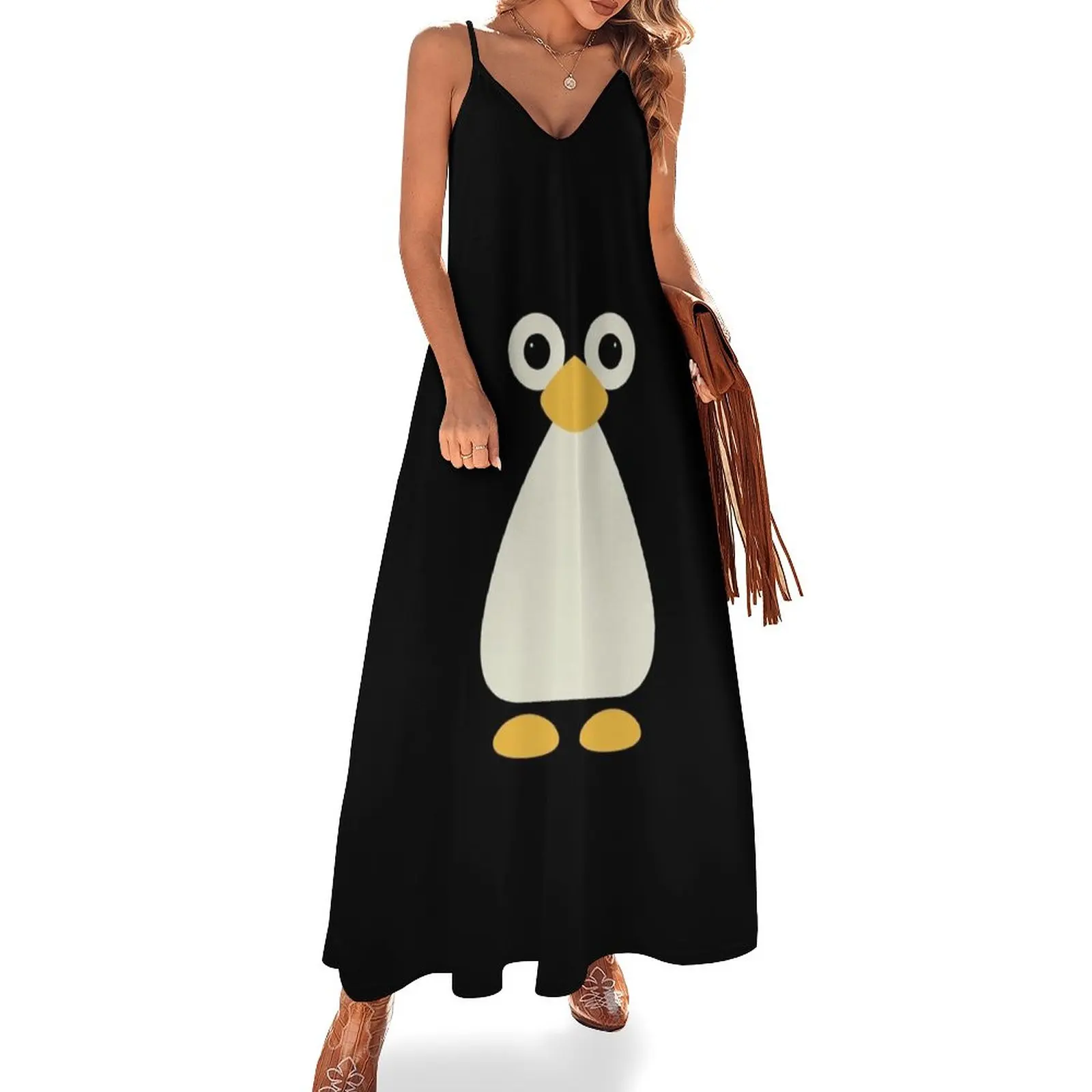 

Penguin Sleeveless Dress Dress vintage dresses women summer 2023