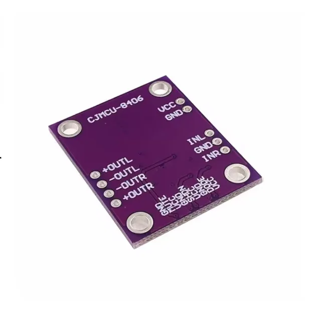 PAM8406 interference free stereo D-class audio amplifier development board module