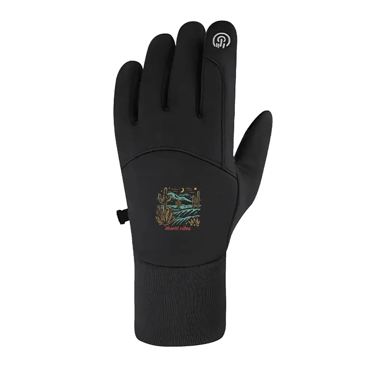 

Desert Vibes Cactus Art Reliable Winter Gloves for Cycling Driving Daily Use