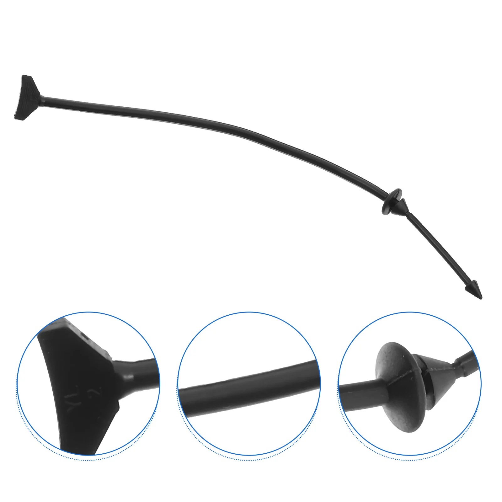 Auto Fuel Tank Cap Rope Replacement Heavy Duty Rubber Construction Resists Aging Excellent Performance Universal Fit Car Fuel