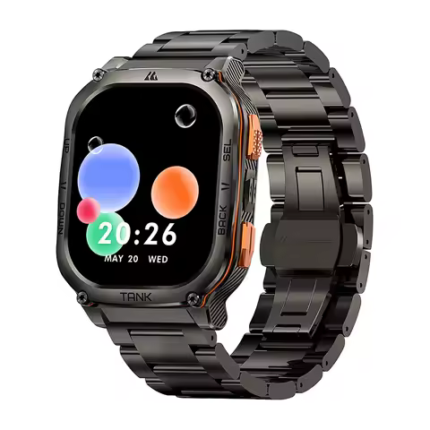 KOSPET TANK M3 Ultra GPS Smartwatch for Men - Waterproof 5ATM AMOLED AOD 480mAh Digital Bluetooth Watch