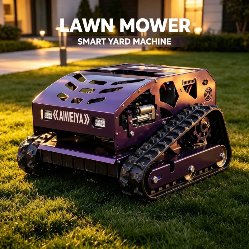High Speed Blade Mower Intercropping Field Mower Narrow Wheelbase Moves Freely Between Lawn Mowers