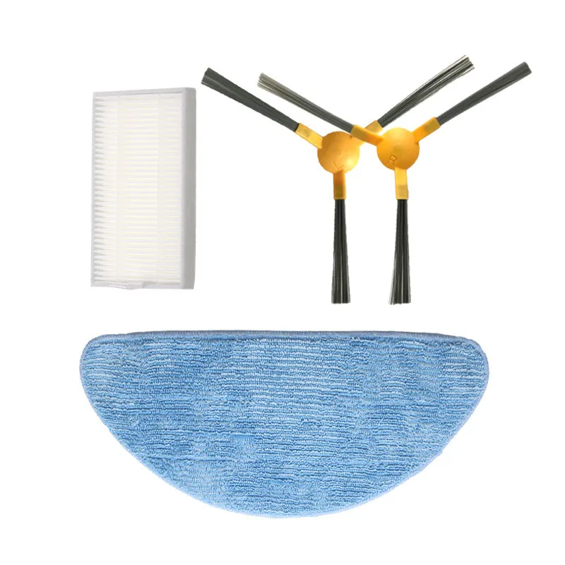 روبوت مكنسة كهربائية فلتر HEPA ، فرشاة الجانب الرئيسي ، ممسحة القماش ، قطع الغيار ، الملحقات ، يصلح ل Puron PR10