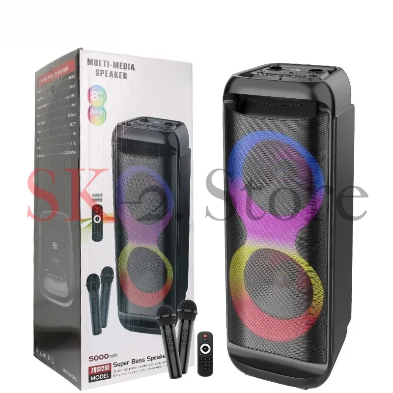 suitable for Sing-e ZQS8288 ultra-high-power, high-volume subwoofer speaker for outdoor home stage performances