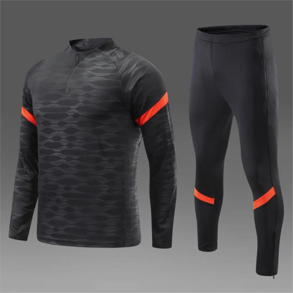 Men Kids Football Sets Children Boy Girl Fitness Basketball Running Exercise Training Sports Bottoming Top Tee + Legging Pant 15