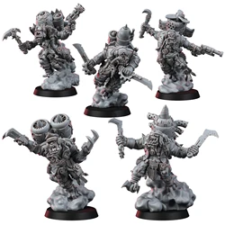 ORK STORMCROWS Miniature, Green Skin, Orks Proxy Figure, HD 3D Printed Resin Model, Action Tabletop Wargame DnD TRPG