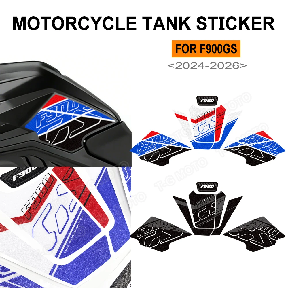 f900gs-f900-gs-f-900-2024-2025-2026-オートバイアクセサリーつや消しタンクパッド滑り止めプロテクターデカールステッカー-﻿