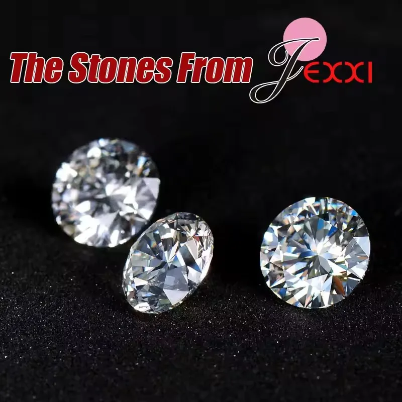 Dancing Ballet Girls Wedding Jewelry Sets 925 Sterling Silver Full Cubic Zircon Dress Necklace Earrings Ladies Decorations