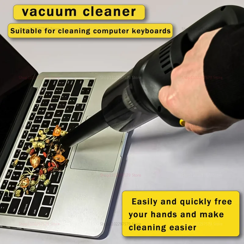 120W Wireless Vehicle Air Dust Collector Vacuum Cleaner 50000PA Portable Car Interior Cleaning Machine 2000mAh Powerful cordless