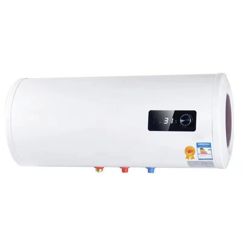 

60L Horizontal Instant Electric Water Heaters Household Constant Temperature Water Storage Cylindrical Bathroom Shower