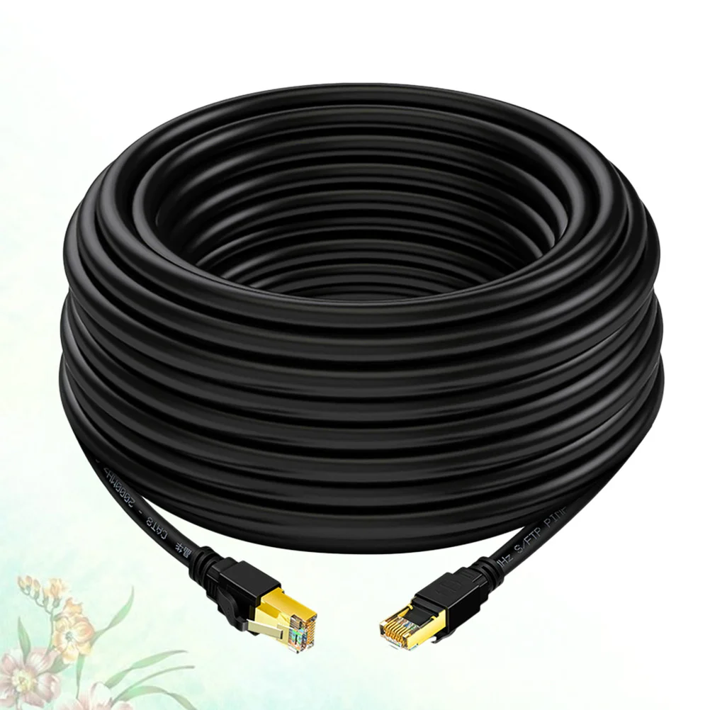 2 Meters Cat8 Network Cable Ethernet Cord Ultrathin 40gbps Lan Cable High Bandwidth for Computer Router Modem Game Console