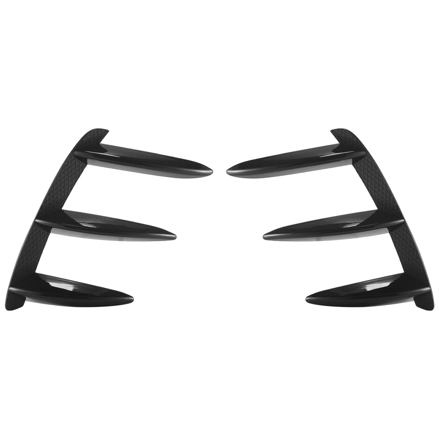 Car Black Rear Bumper Spoiler Flank Tail Wind Knife for Mercedes Benz a Class W176 A200 A260