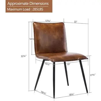 10 最佳銷售 皮質餐椅 - №7