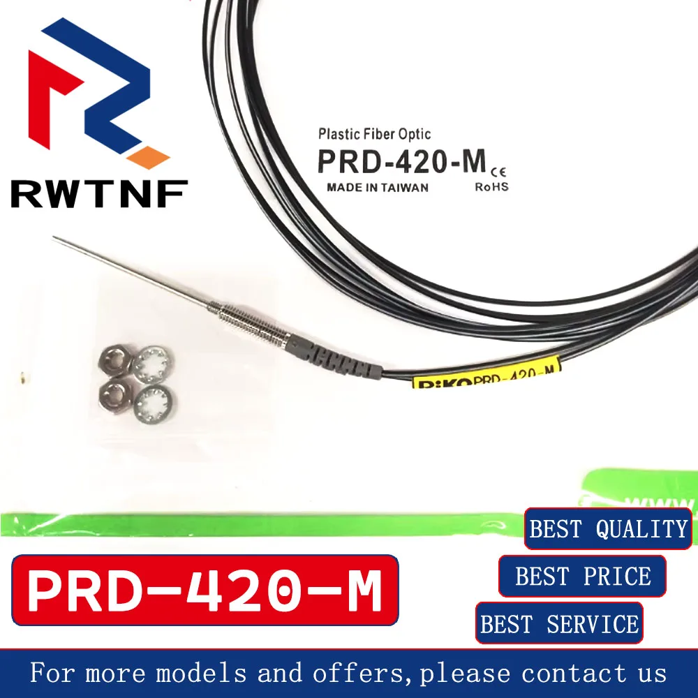 Brand New Genuine PRD-420-M RIKO M4 fiber optic diffuse reflectance sensor,100% original warehouse stock