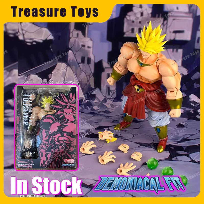 

Demoniacal Fit Dragon Ball Z SHF Super Saiyan Broly Action Figure Legendary Berserker Broly Anime Action Figure Model Gifts Toys