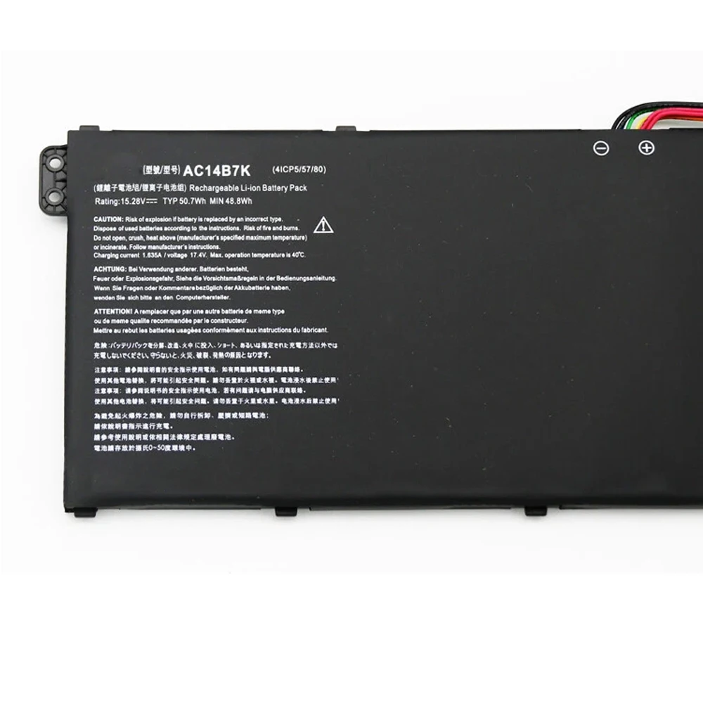 AC14B7K 15.28V 48.8Wh Laptop Battery For Acer Spin 5 SP515-51GN SP515-51GN-80A3 For Swift 3 SF314-54 SF314-52 Series - view 4