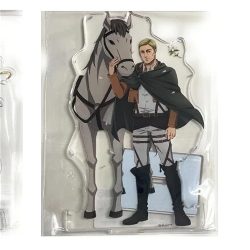 Anime Levi Ackerman Erwin Smith Acryl Stand Pop Spel Figuur Model Plaat Cosplay Speelgoed Voor Cadeau