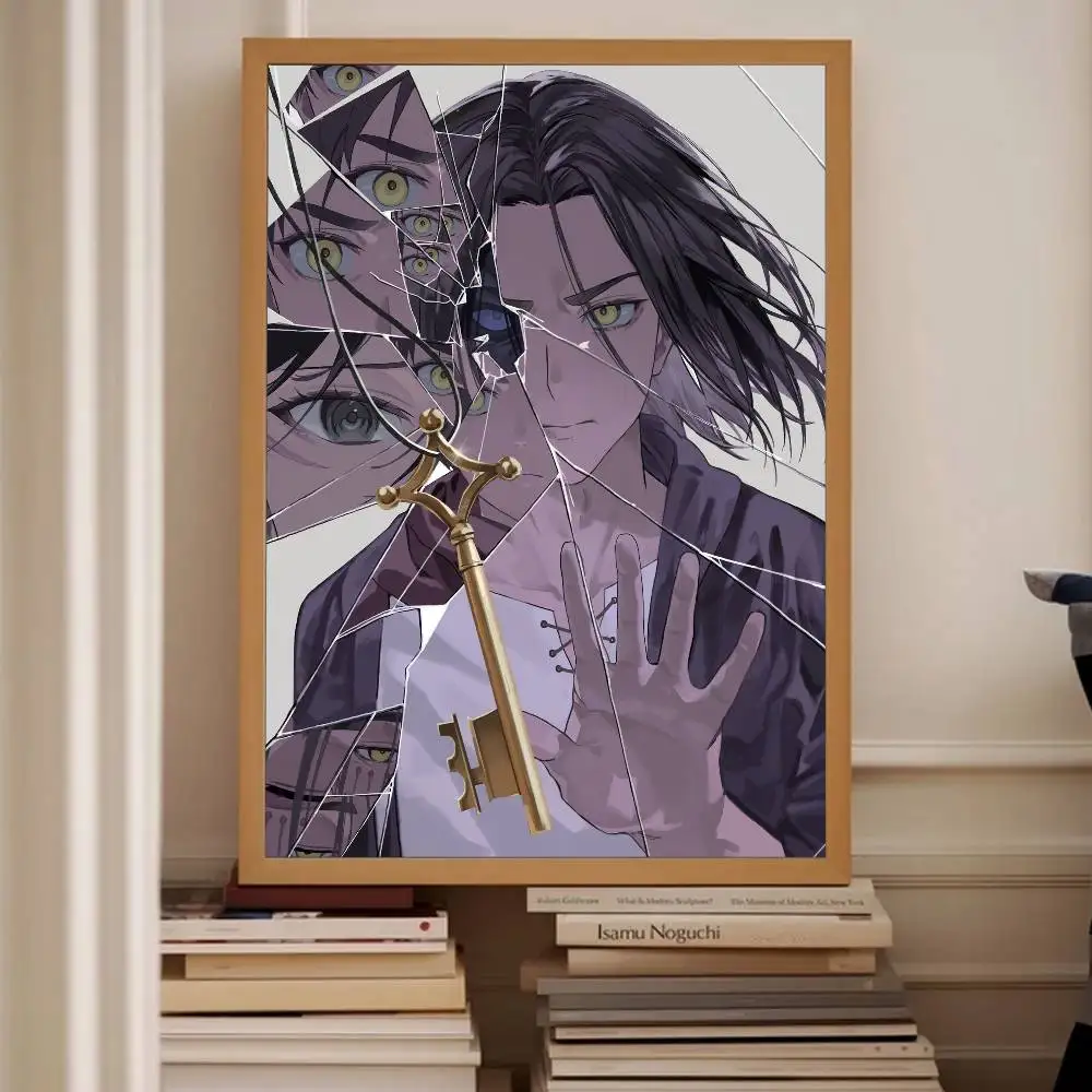 Póster de ataque a los Titanes, pegatinas de pared del dormitorio, Mural para sala de estar, pintura colgante, decoración moderna del hogar