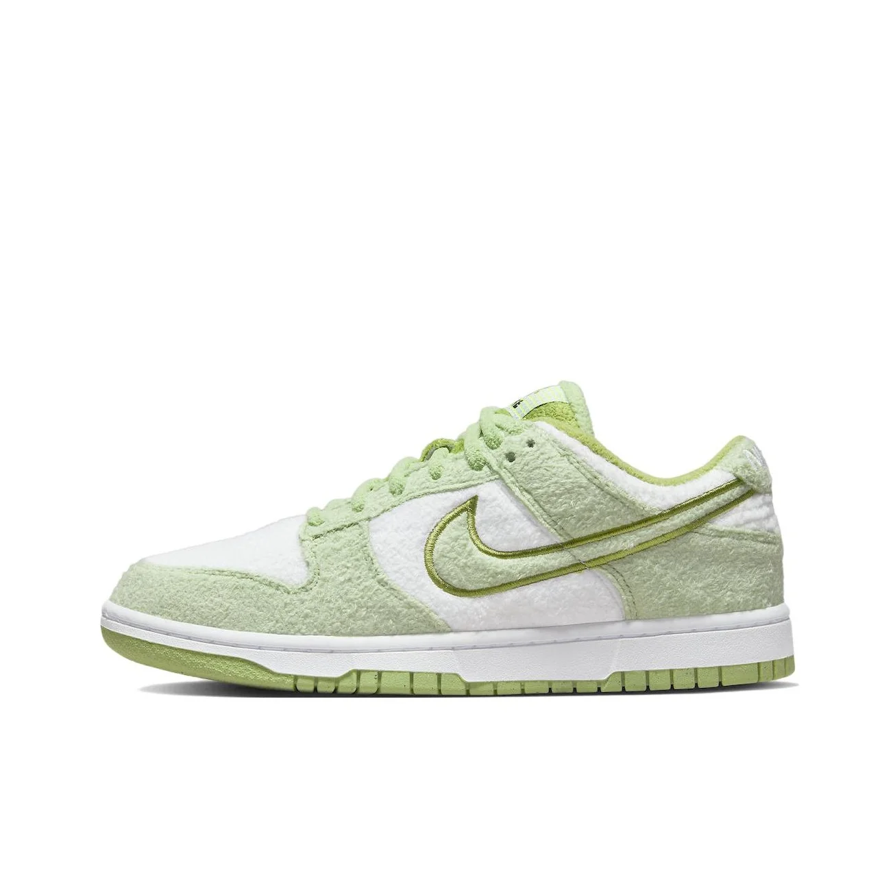/zapatillas-nike-dunk-skateboard-para-mujer-parte-superior-baja-verde/blanco-dq7579-300