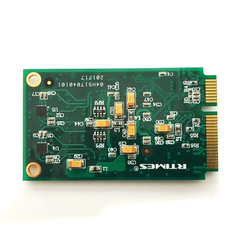 بطاقة التقاط الفيديو CVBS mini-PCIe لوحة فيديو RTSV-6911i مع إطار فيديو PAL/NTSC/RS170 ذو 8 قنوات على miniPCI-Express
