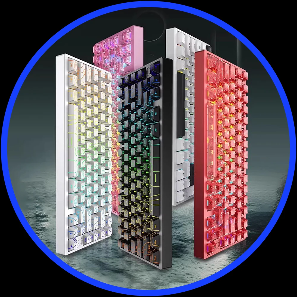 

IROK MG75 PRO Mechanical Keyboard Magnetic Switch Hot Swap Aluminum RT0.005 RGB 81 Keys Custom Keyboard PC Gamer Accessory Gifts