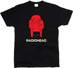 Men Casual T Shirt Fashion Round Neck  Radiohead Amnesiac Tshirt Male Harajuku Shirt Men Clothing Oversized Tees Ropa Hombre