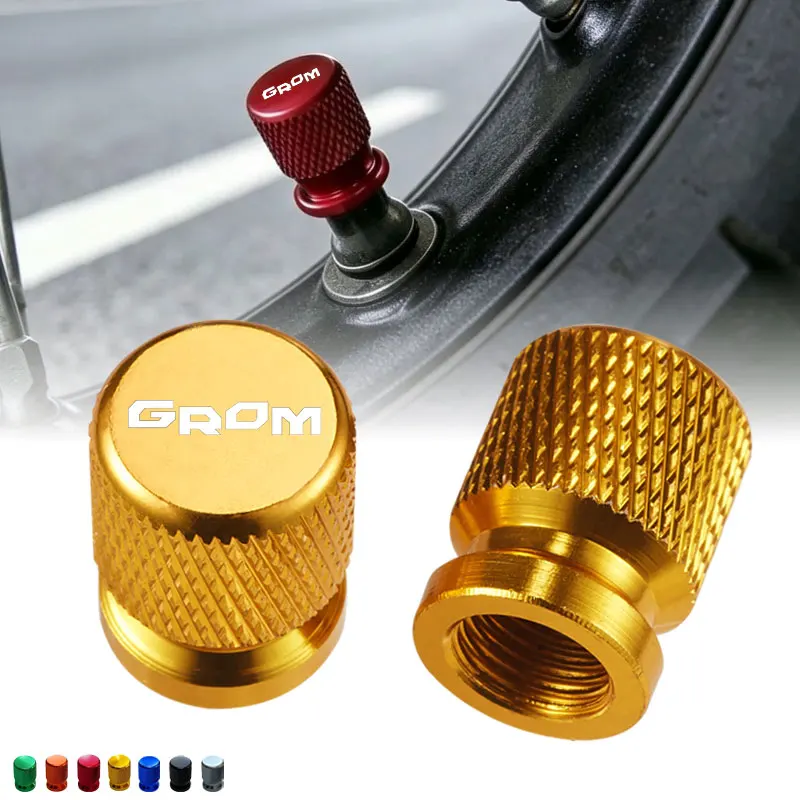 

For Honda GROM MSX125 MSX 125 GROM SP Aluminum alloy dustproof modified valve core group motorcycle universal model