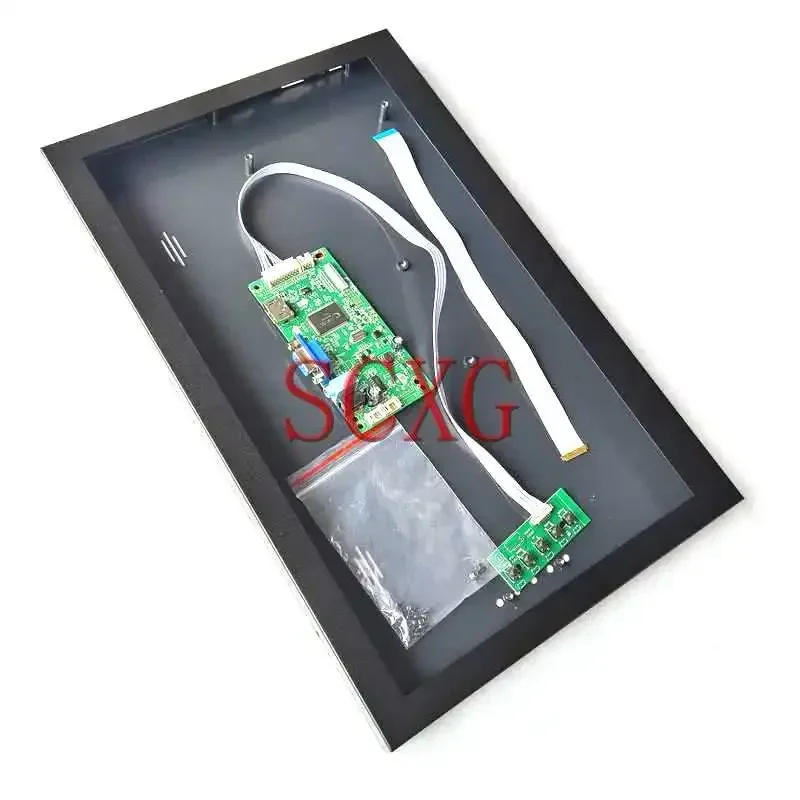 Fit LP156WF6-SPK1/SPL1/SPM3/SPP2 LCD Panel Metal Shell + Controller Board HDMI-Compatible VGA Kit EDP 30-Pin 1920*1080 15.6