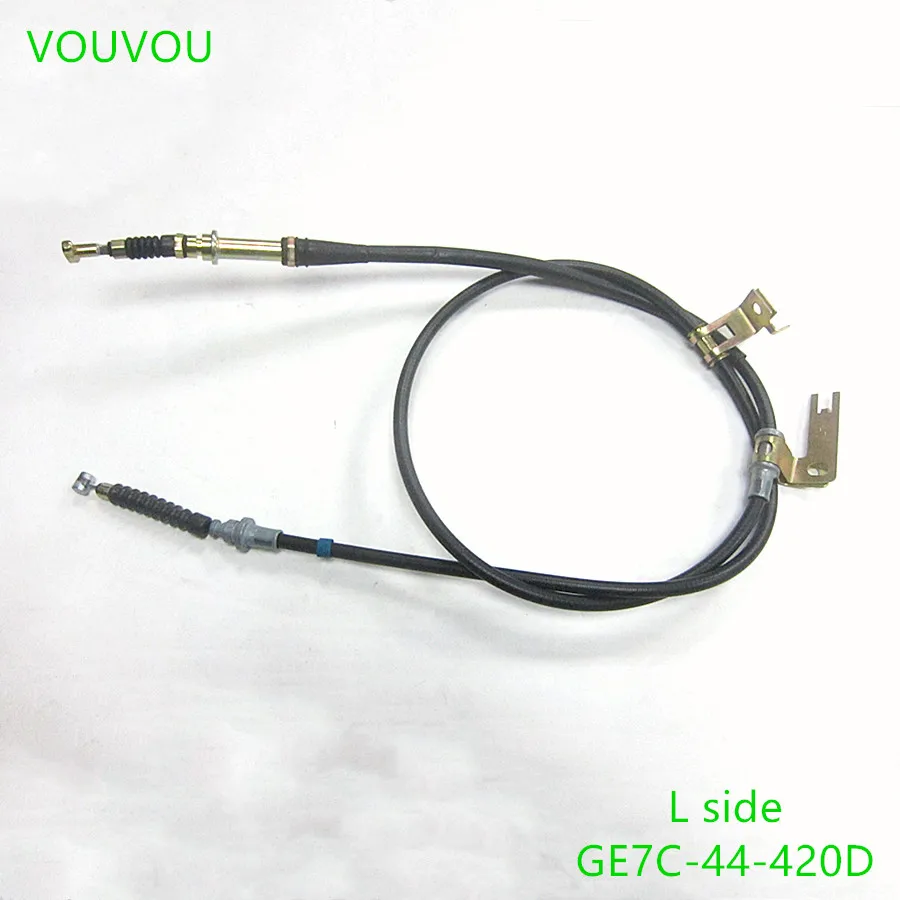 Car accessories rear hand brake release cable GE7C-44-410 for Mazda 323 protege BJ 1.8 FP 626 GE Haima 3 2007-2011