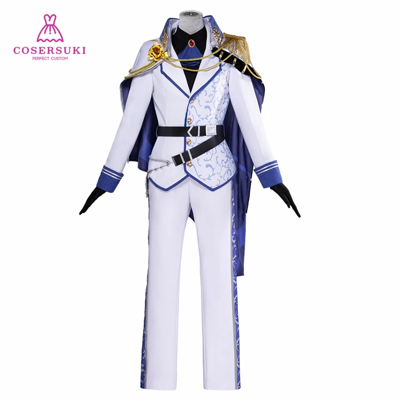

Project Sekai Shinonome Akito Noble Paladin Cosplay Costume Halloween Christmas Convention Con Outfit