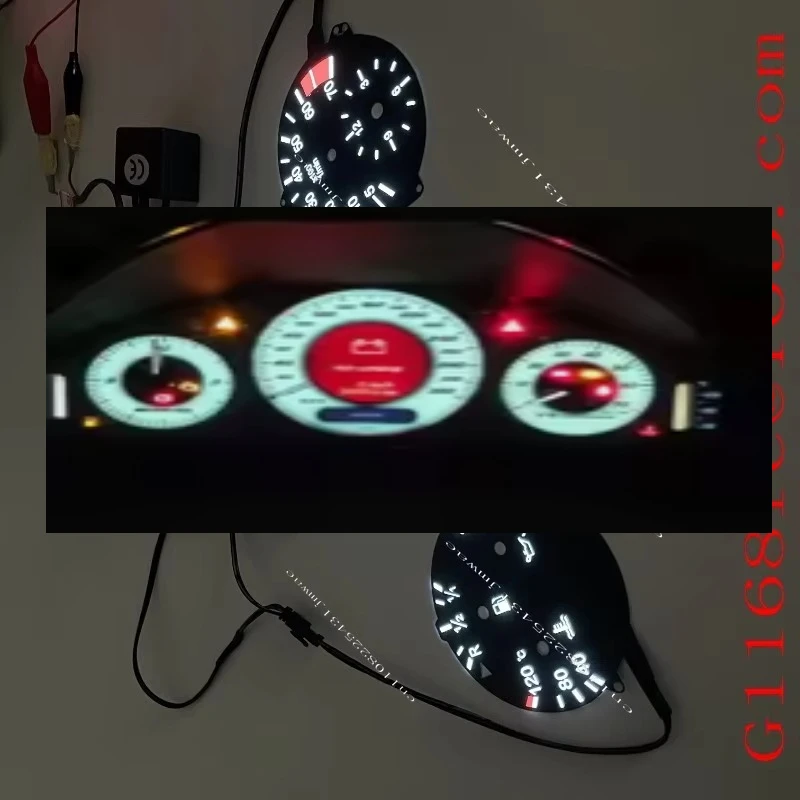 High Quality EL Glow Car Gauge  Instrument Cluster Compatible with  W124, W126, (W201) 190