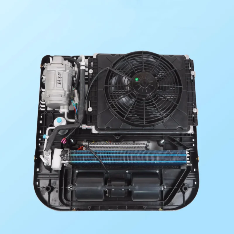 High quality wholesale truck shock-proof cab air conditioner DC 24V12V roof parking air conditioner in Chinese factories