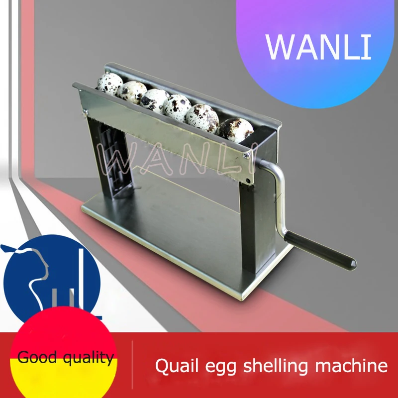 BKJ-SD-20 Small Quail Egg Shelling Machine Home Bird Egg Tart Machine Manual Quail egg Peeling Machine