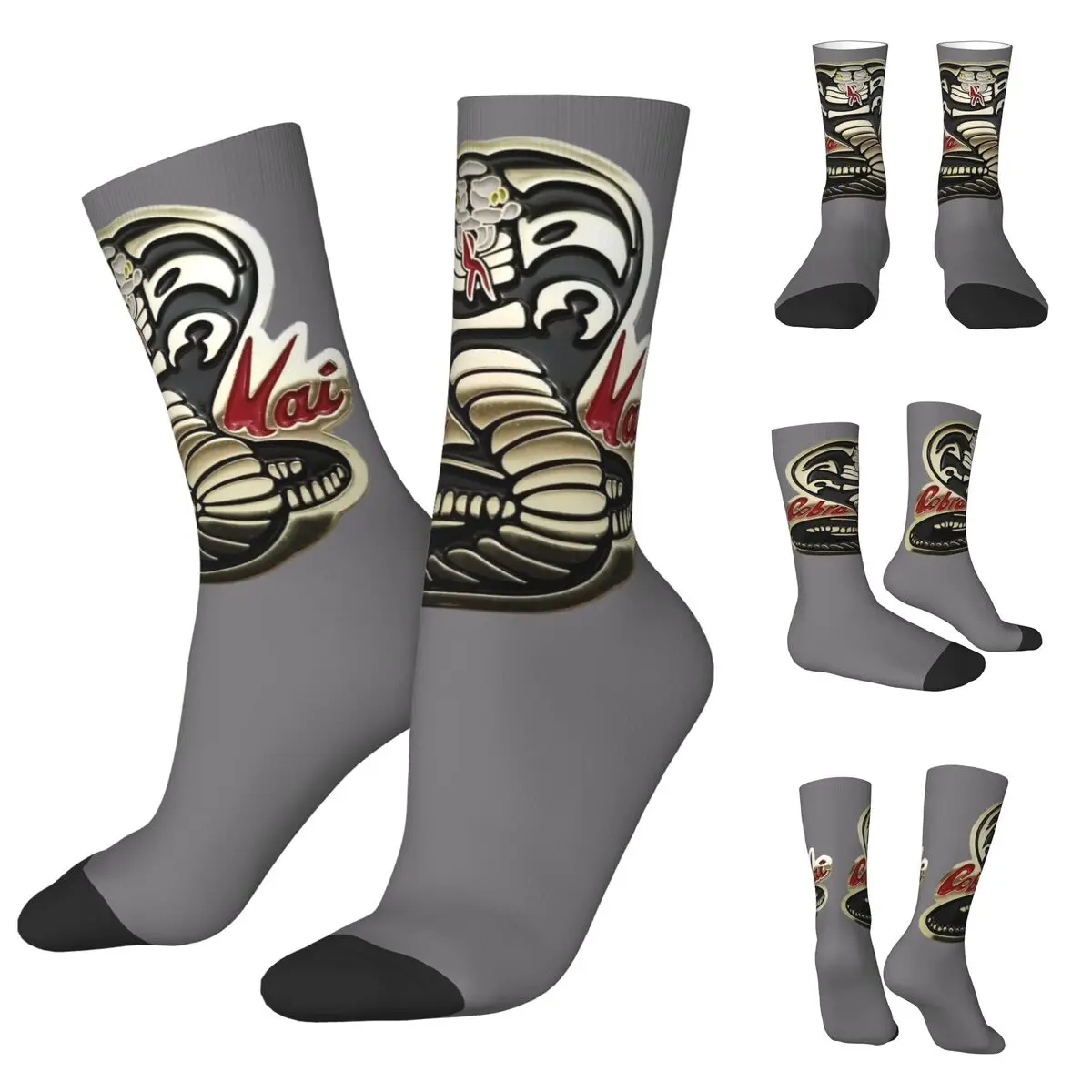 

Karate Kid Cobra Kai Vintage Men and Women printing Socks,Leisure Applicable throughout the year Dressing Gift