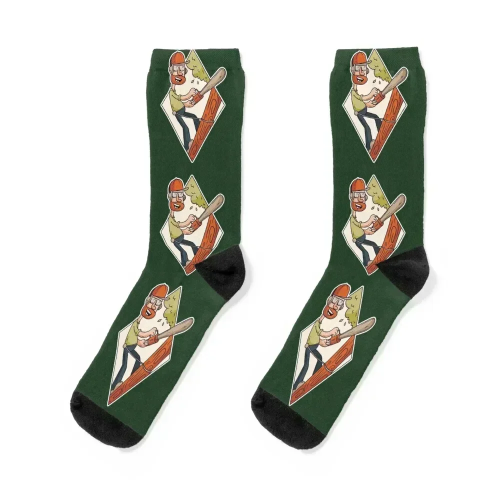 

Forest workers lumberjack Socks funny gifts happy winter Socks For Man Women's