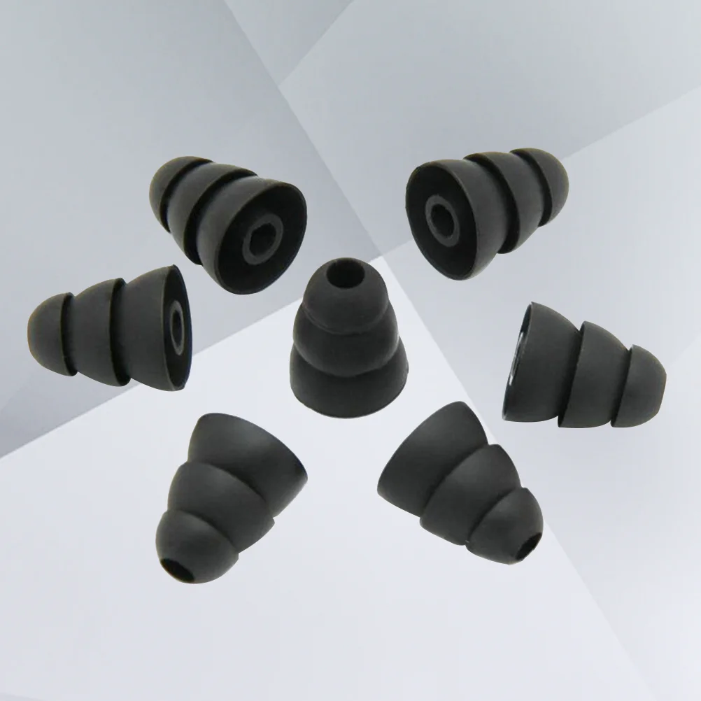 Earbud Tips Buds Silicone Earpads Noise Cancelling Plugs Earphone Earplugs Caps