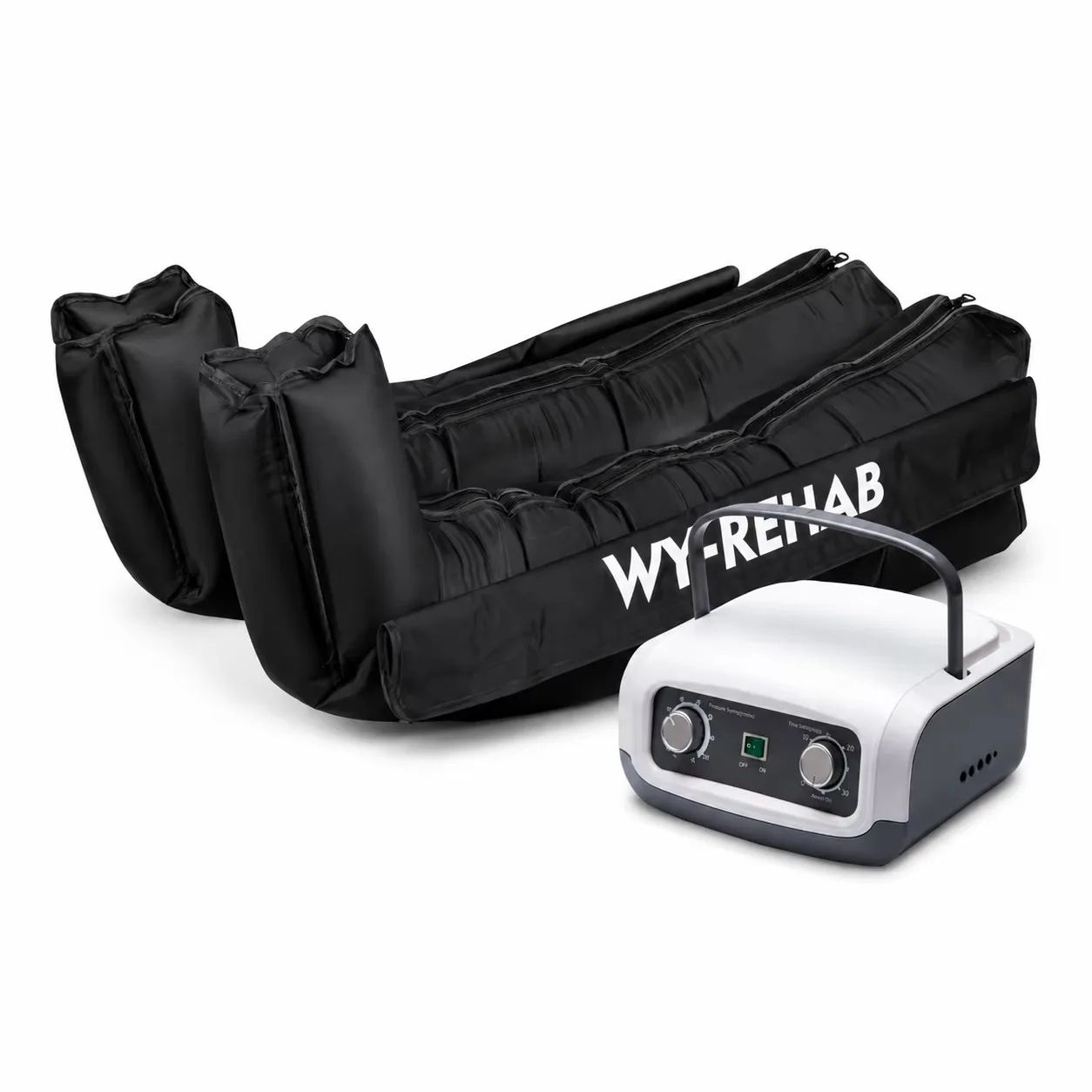 4 Chamber Air Compression Leg Massager IPC01 for Sports Recovery Lymphatic Drainage  Circulation and Muscle Fatigue Relief