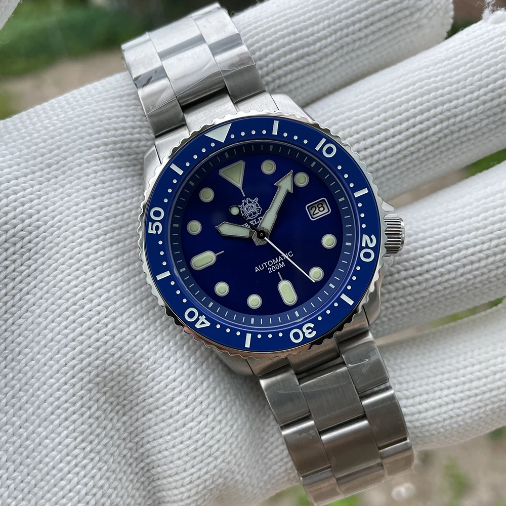 Steeldive Offiical SD1973 Men's Watch Dive Watch NH35 Automatic Mechanical Men's Watch 41mm 200m Diver Watch Men Watches