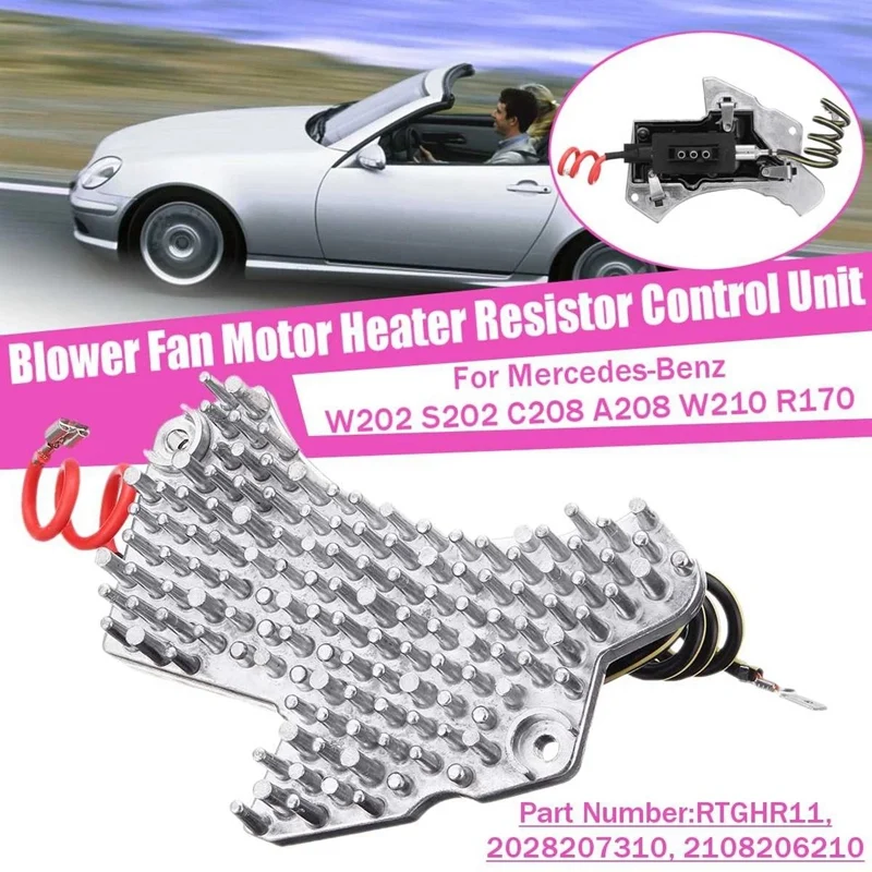 

Heater AC Blower Motor Regulator Resistor 2108206210 2028207310 For Mercedes-Benz W208 W202 C208 W210 R170 S202 W210