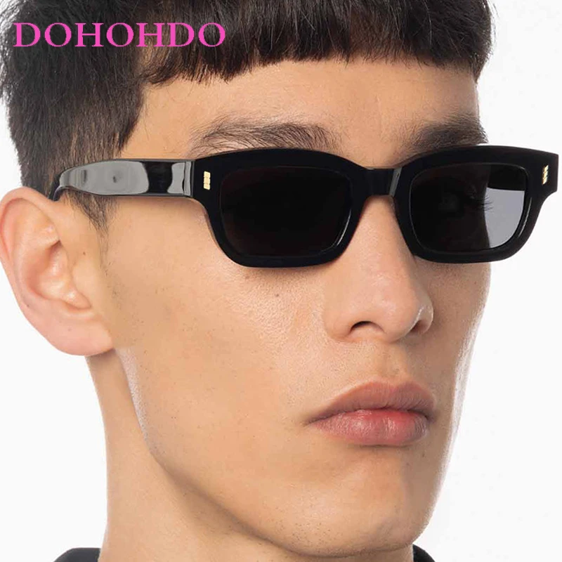

Classic Square Frame Mens Sunglasses Rice Nail Small Frame Fashion Designer Womens Sunglasses Travel Driving Shades UV400 Óculos