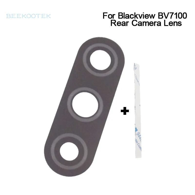 Nieuwe Originele Blackview Bv7100 Achteruitrijcamera Lens Achteruitrijcamera Glazen Cover Accessoires Voor Blackview Bv7100 Smart Phone