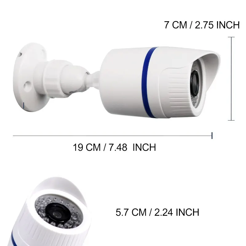 1PC Dummy Fake Camera Simulated Surveillance Security CCTV Dome Camera With One LED Light For Indoor Outdoor Home Store image 6